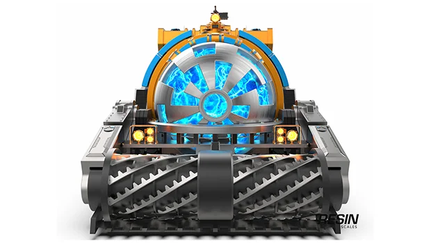 Chrono Miner RA2 1:35 scale resin kit